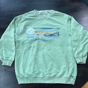 Aerie River Valley Graphic Sweatshirt Size Large - Women’s